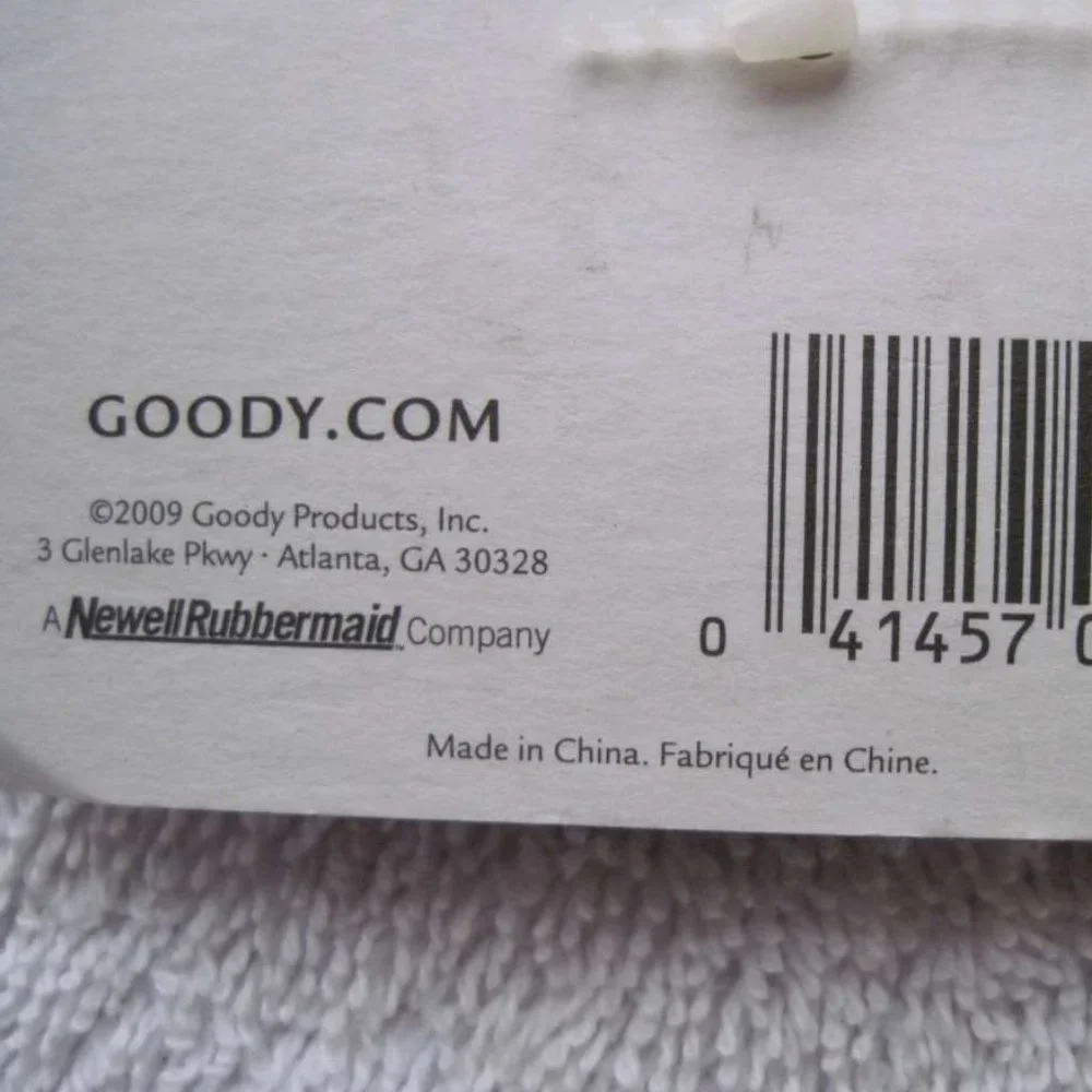 6 Goody Wendi Claw Hair Clips Shiny Blonde Brown Black Small 1